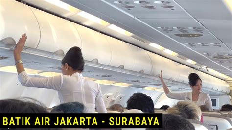 Terbang Jakarta Surabaya Dengan Batik Air Airbus A Intip Kesibukan