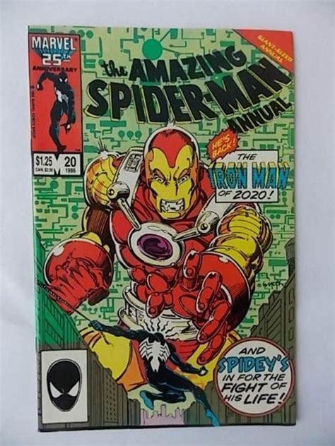 Vintage Amazing Spider Man Marvel Comic Book 25th Anniversary Etsy