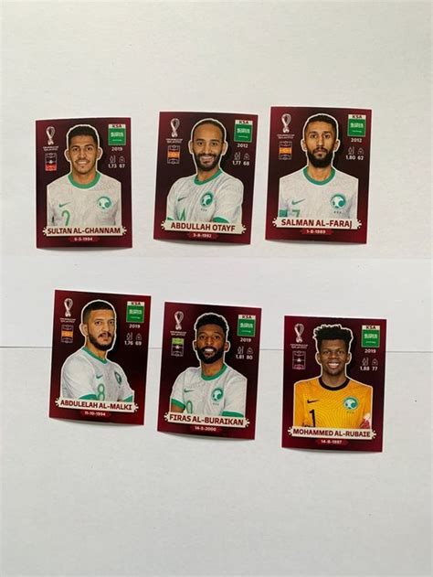 Panini WM 2022 Sticker KSA Kaufen Auf Ricardo