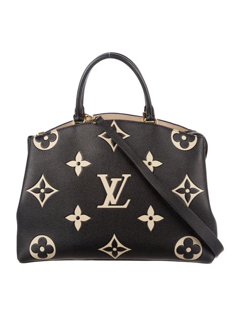 Louis Vuitton Bicolor Monogram Empreinte Grand Palais Black Handle Bags Handbags Lou776395