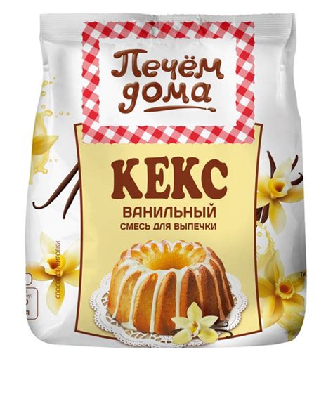 Кекс Печем дома ванильный, 300г - купить с доставкой по выгодным ценам ...