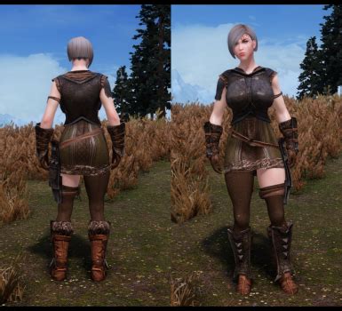 Girl S Heavy Armors Bhunp Bodyslide Conversion At Skyrim Special