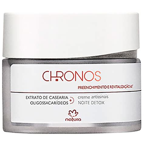 Natura Chronos 30 Antissinais Noite 40g Shopee Brasil