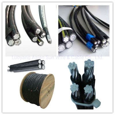 China Lv Mv Abc Aerial Bunched Cables With Pvc Xlpe Insulation With