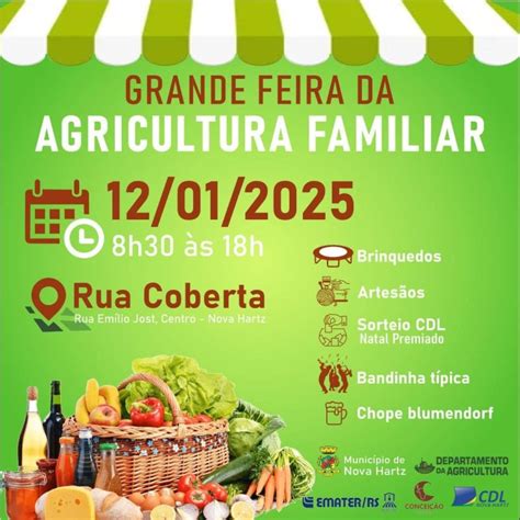 Primeira Feira Da Agricultura Familiar De Tem Data Marcada