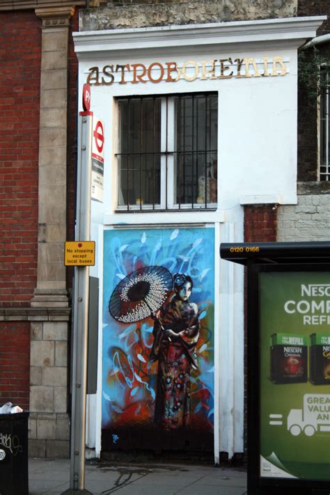 Street Art Utopia » We declare the world as our canvas » Street Art by Fin Dac – In London, England