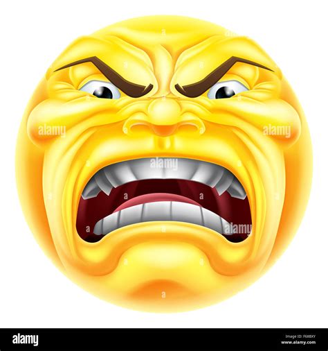 Angry Emoji Face Comic Character Stock Vector Image Art 49 Off