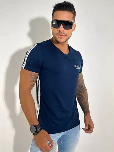 Camiseta Gola V Pitbull Jeans Ref Parcelamento Sem Juros