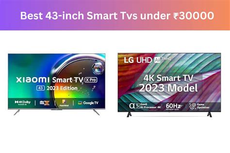 Best 43 Inch Smart TVs Under Rs 30 000 In India Top Picks For Budget