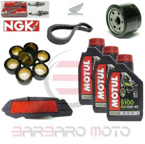 Kit Tagliando Honda Silver Wing Olio Motul Candele Filtri