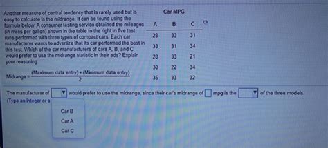 Measures of central tendency Questions and Answers - EcoleBooks 