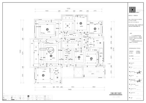 简约美式四室两厅住宅装修施工图免费下载 装修图纸 土木工程网