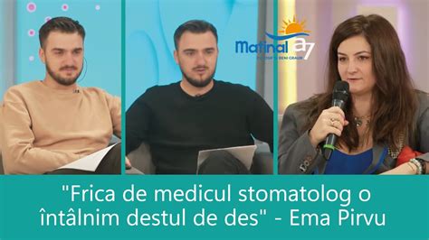 MITURI ȘI ADEVĂRURI DESPRE SĂNĂTATEA ORALĂ MATINAL A7TV CU BENI ȘI