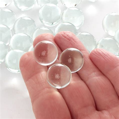 Round Clear Glass Marbles Confetti Table Scatters Party Supplies