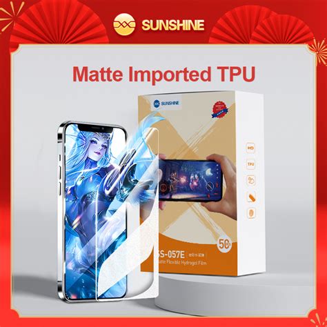 SUNSHINE SS 057E Frosted Imported Hydraulic Film 100pcs Bag