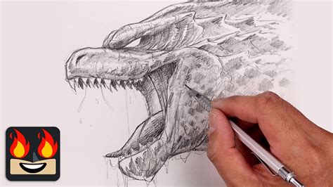 Details 124+ realistic godzilla drawing super hot - nanoginkgobiloba.vn