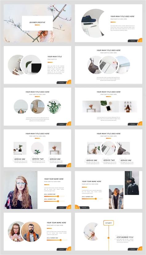 Creative Powerpoint Template Slides Company Profile Company Profi