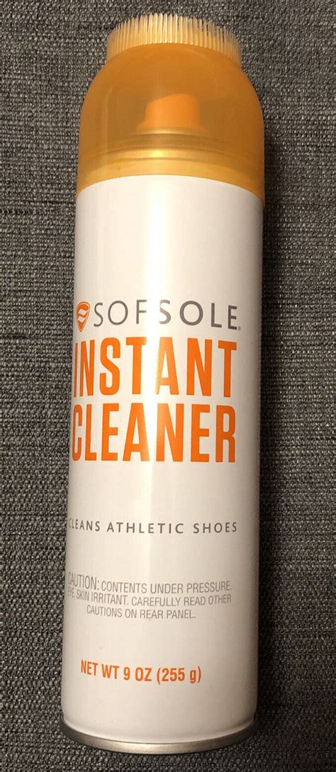 Sof Sole Instant Cleaner Foaming Stain Remover For Athletic Shoes Ebay