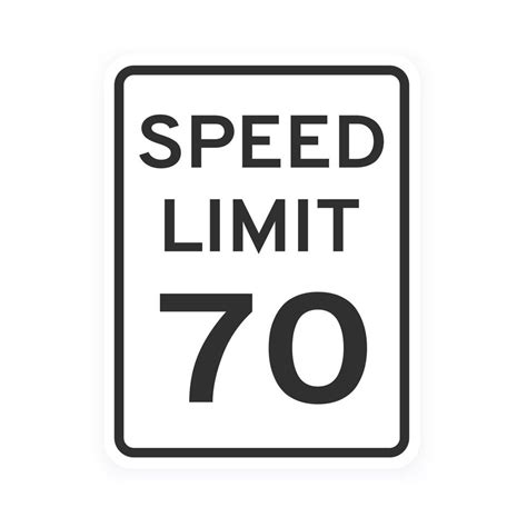 70 Mph Speed Limit Sign Informacionpublica Svet Gob Gt