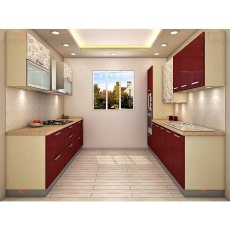 Modern Parallel Shape Modular Kitchen At Rs Square Feet In Jammu