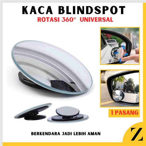 Jual Kaca Spion Blindspot Mirror Mobil Motor Wide Angle Adjustable 360