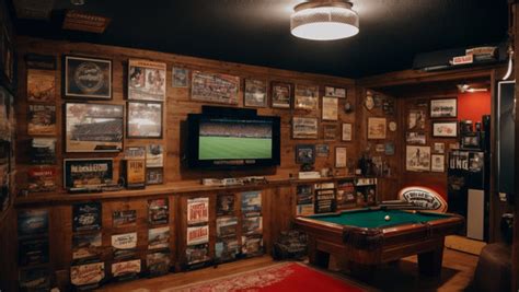 Design a College Sports Themed Man Cave - Man Cave Boutique