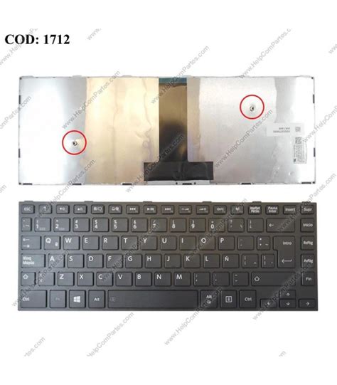 TECLADO TOSHIBA C40 B C40D C40 A C40D A C40T A C45 A C45T A SERIES