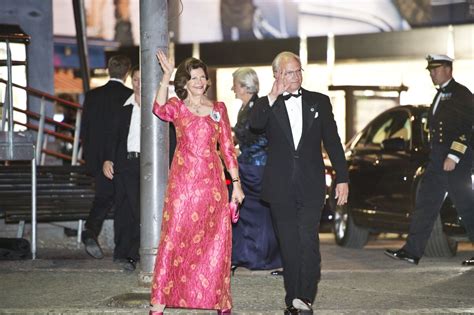 Photo Le Roi Carl Gustaf Et La Reine Silvia De Su De Lors Du Concert