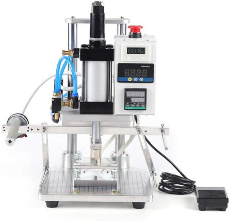 Buy 500W Hot Foil Stamping Machine Air Pneumatic Embossing Machine Letterpress Machine Foil