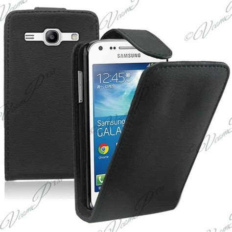 Etui Simili Cuir Samsung Galaxy Core Plus G Cdiscount T L Phonie