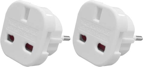 Gadgets Hut Uk X Uk To Eu Europe European Travel Adapter Suitable