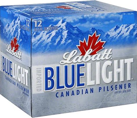 Labatt Blue Light Beer Light Canadian Pilsner 12OZ - CT Beverage Mart