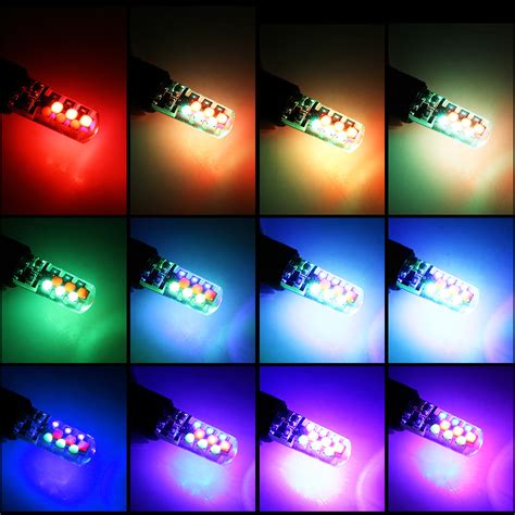 Pcs Smd Rgb Led T W W