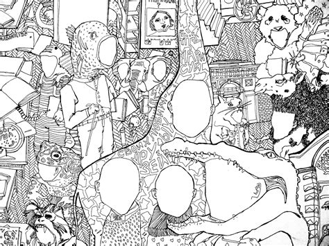 Раскраска для самых взросленьких :: Behance