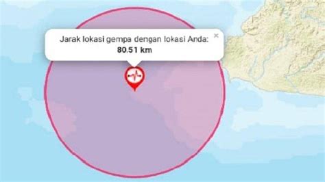 Gempa Bumi Tadi Malam Guncang Banten Titik Pusat Guncangan Di Laut