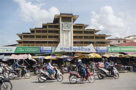 Cambodia Battambang Psar Nat Market Editorial Stock Photo Image Of