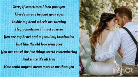 You Carpenters Lyrics Youtube