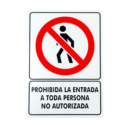 Amigo Safety Señalamiento Estireno Prohibida la Entrada a Toda