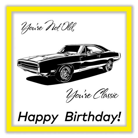 You Are A Classic Birthday Ecard Send A Charity Card Birthday Anniversary Thank You