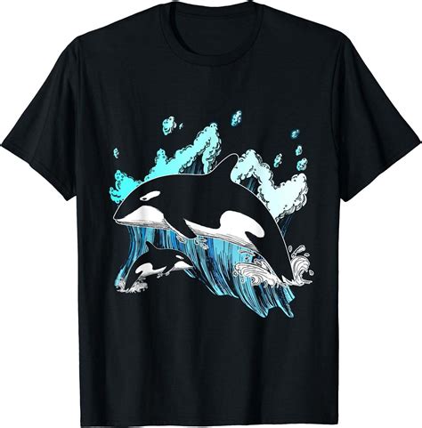 Oceanic Elegance Killer Whale Clothing For Wildlife Enthusiasts