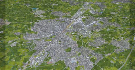 Gutersloh City Germany 3d Model Flippednormals
