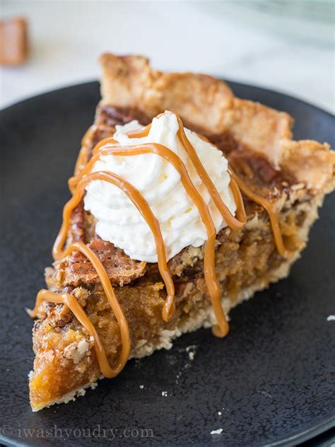 Caramel Pecan Pie I Wash You Dry