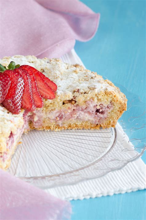 Sbriciolata Ricotta E Fragole Zucchero E Dolci Magie