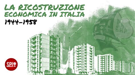 La RICOSTRUZIONE Economica In Italia E Il Piano Marshall Il Dopoguerra