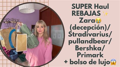 Bolso de LUJO SÚPER HAUL Rebajas Zara decepción Stradivarius