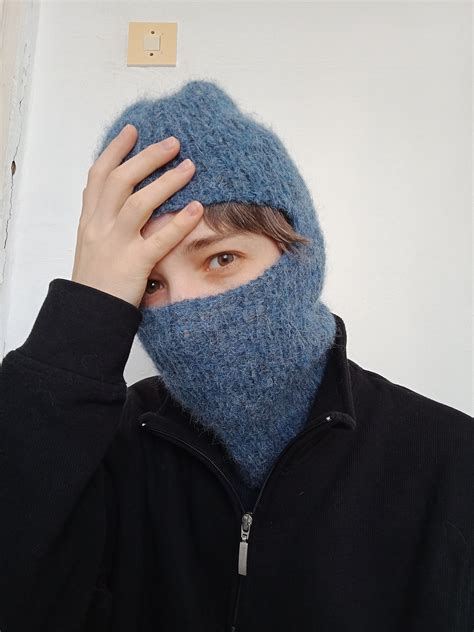 Balaclava Knitting Pattern Pdf Etsy