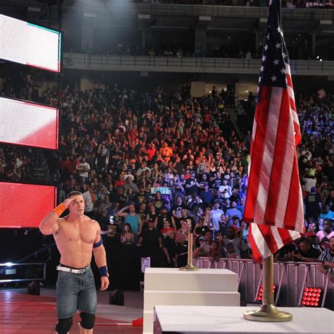 Photos Cena Knuckles Up Against Rusev In Patriotic Melee John Cena