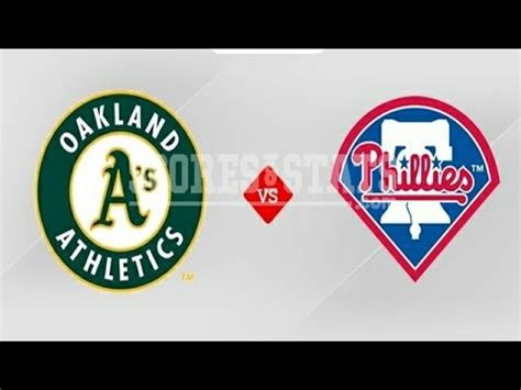 Oakland Athletics Vs Philadelphia Phillies 6 13 2020 MLB The Show 20