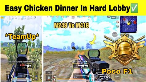 🔥how To Survive And Get Chicken Dinner In Hard Lobbysolo Fpp Rank Push