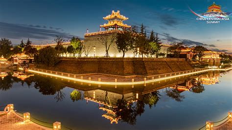 Live The Night View Of Xi An City Wall Cgtn